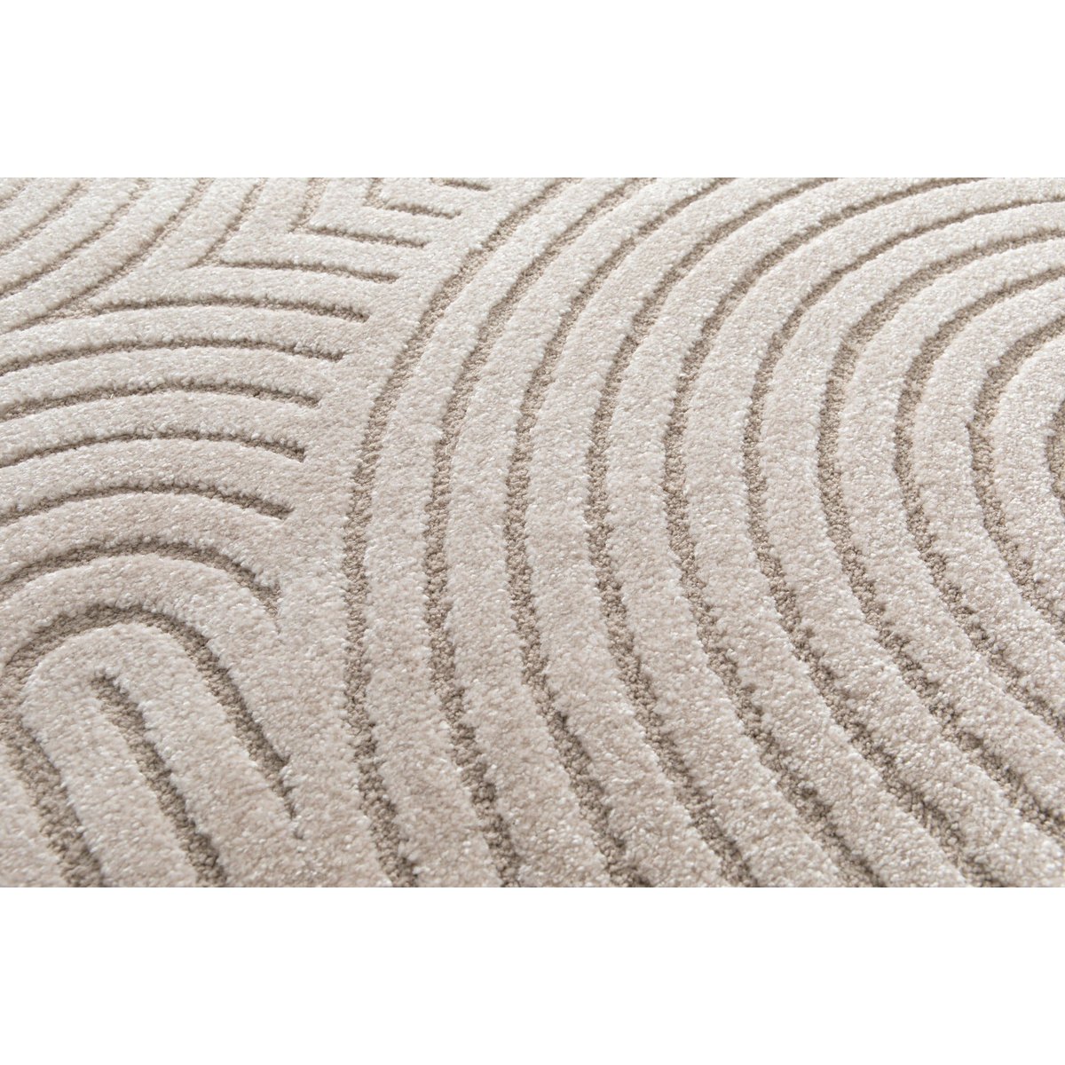 Tapis avec effet relief très doux GROOVE