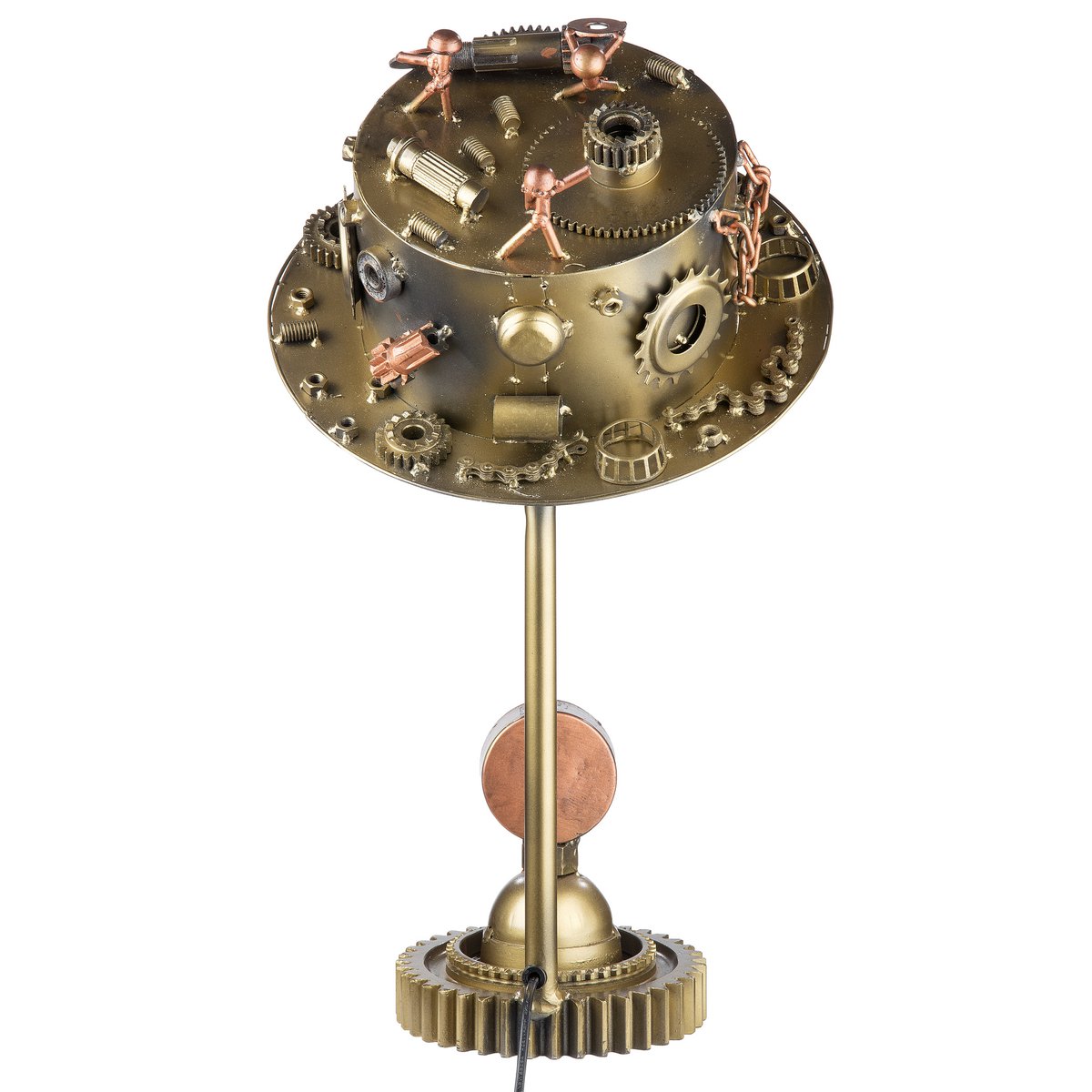 Metal Lamp "Steampunk Hat"