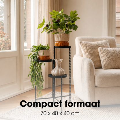 Plant stand Salvo Black