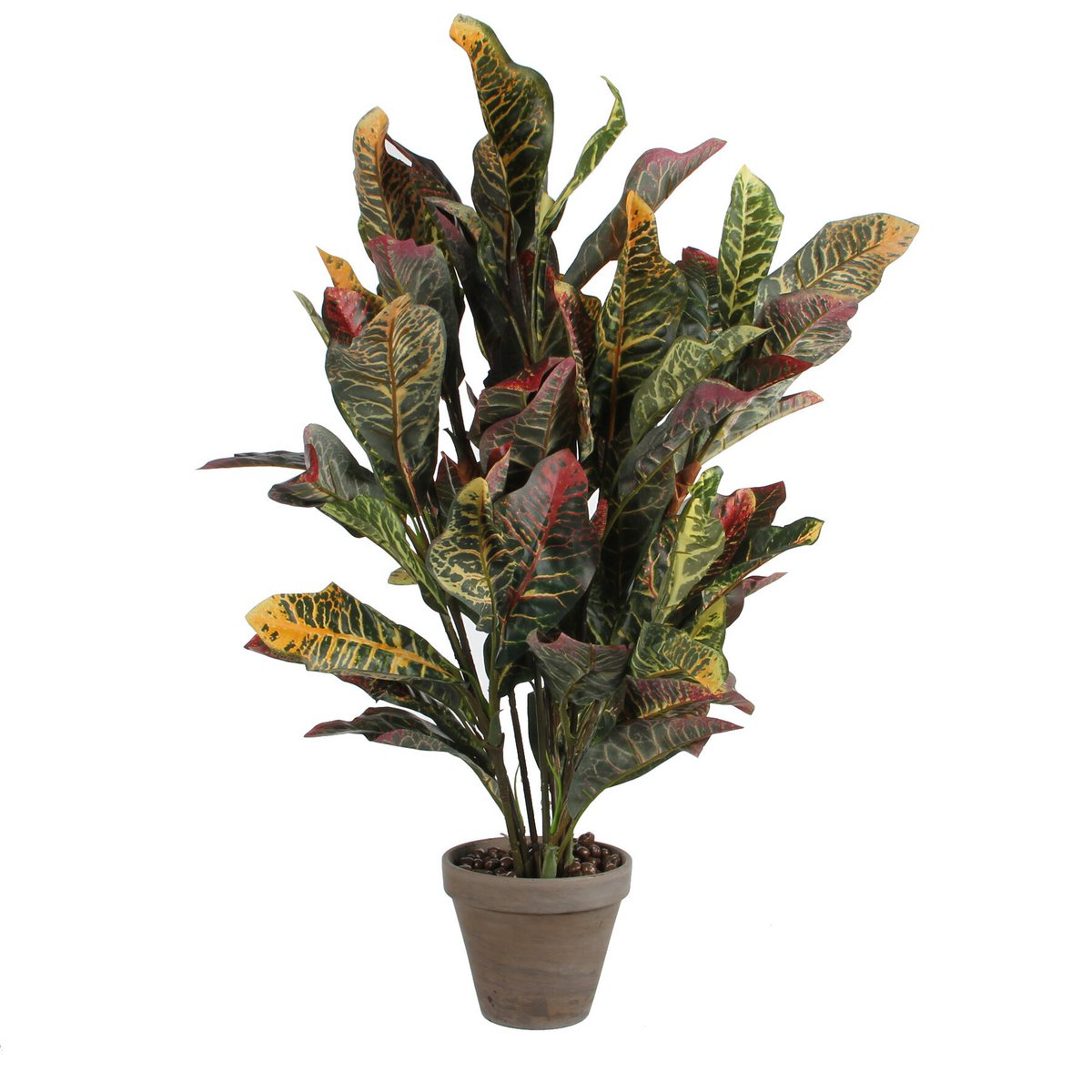 Artificial plant Croton Green