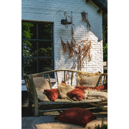 The Oh My Gee Cushion Cover - Burgundy Velvet - 30x50