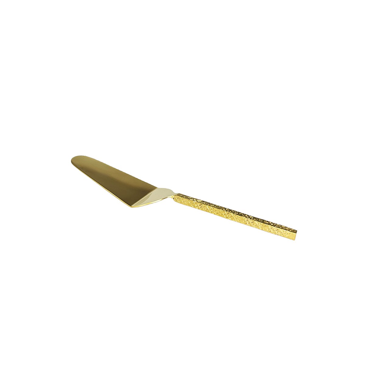 Golden geometric pie server