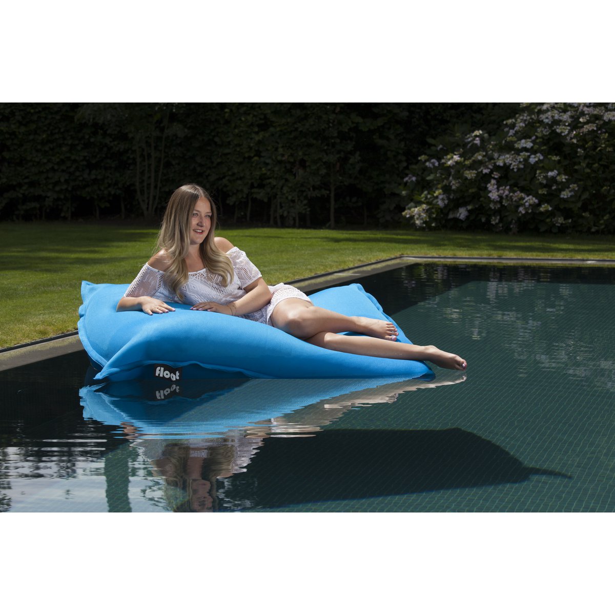 FLOAT BEANBAG SWIMMINGPOOL - turquoise