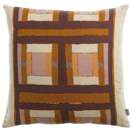 Tahu Copper print cushion 45 x 45