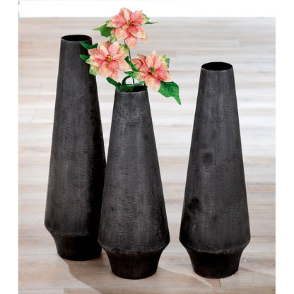 Floor vase Noir H. 46 cm