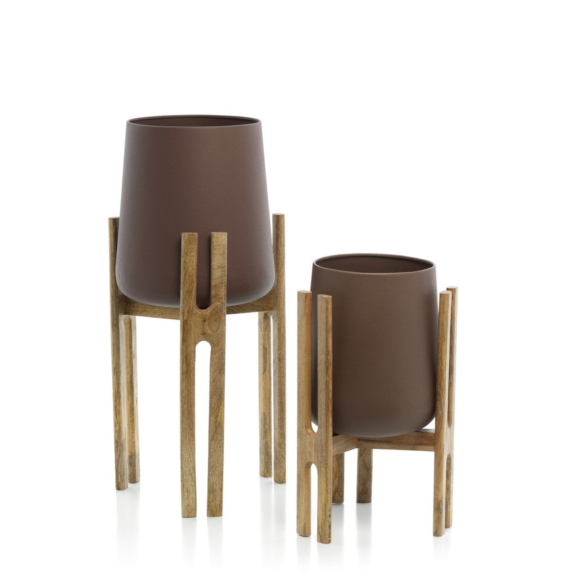 The Forked Root Planter - Natural Brown - M