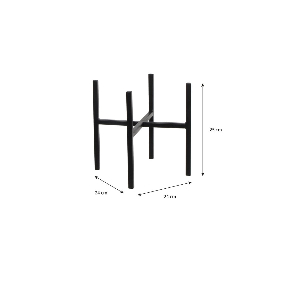 Plant stand Ascot Black
