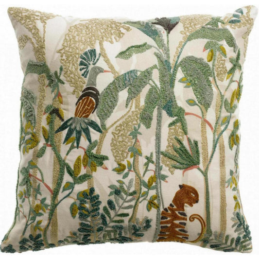 Raja Multico embroidered cushion 45 x 45