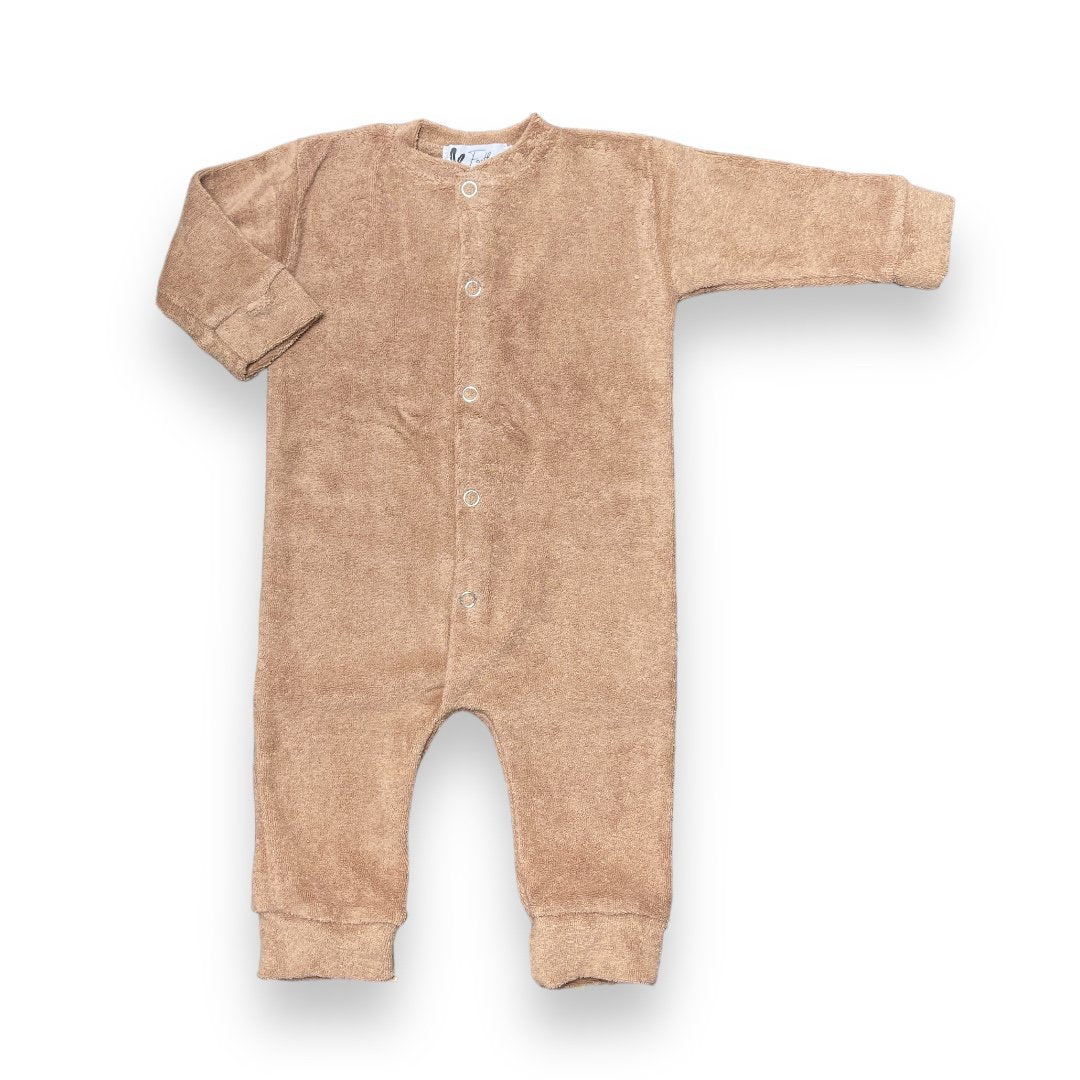 Babysuit terrycloth cocoa