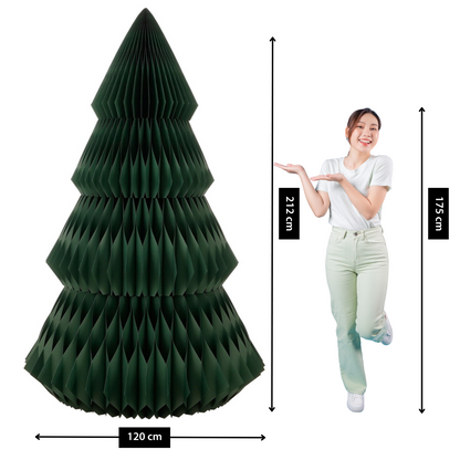 Decorative Christmas tree Dark green