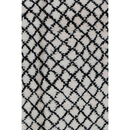 Pure wool Moroccan Berber rug 163 x 232 cm