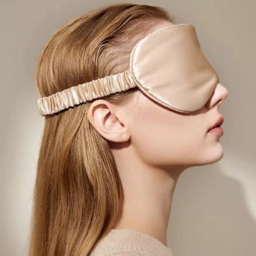 100% Silk Sleeping Mask-22mm-Plain Colors-Oversize