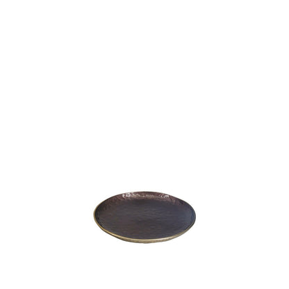 Decorative Cup Round Brown 39x39x3.5cm