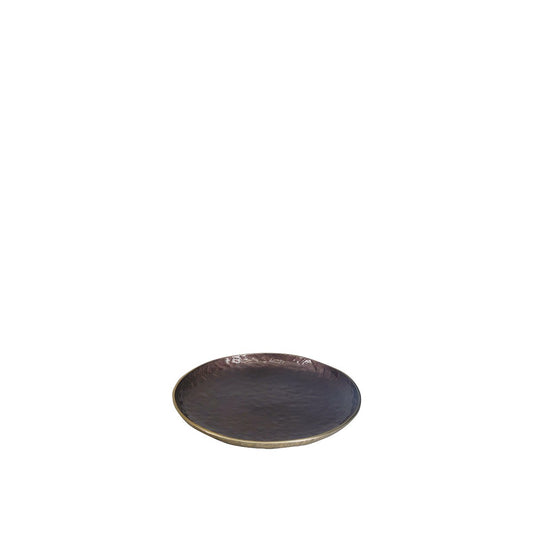 Decorative Cup Round Brown 39x39x3.5cm