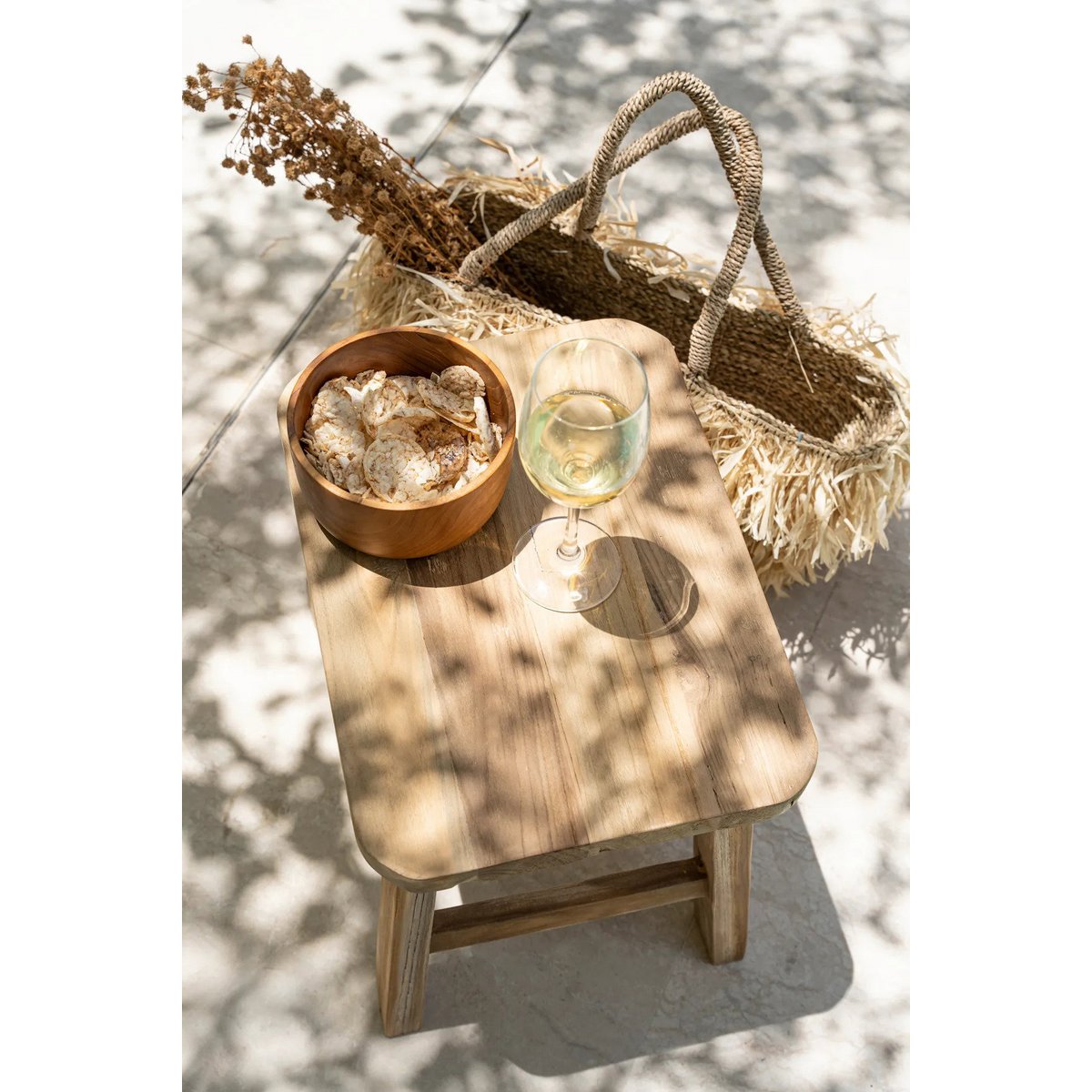 The Teak Root Salad Bowl - S