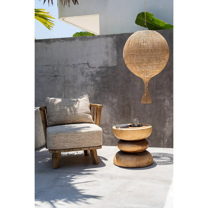 The Wonton Floor Lamp - Pendant - Natural