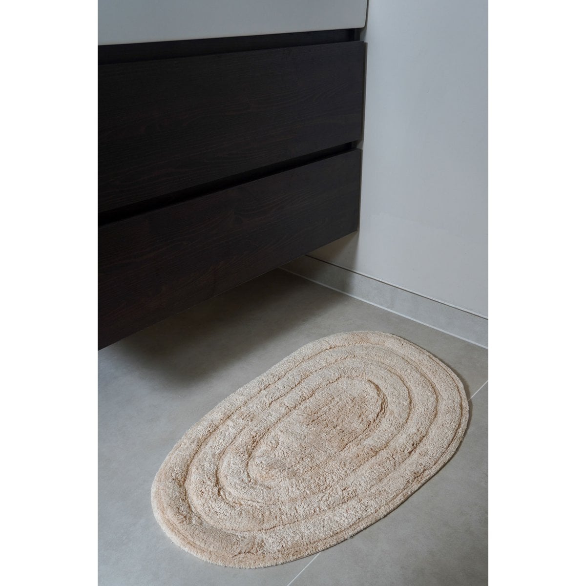 Bath mat Oliver - Beige 50 x 80 cm
