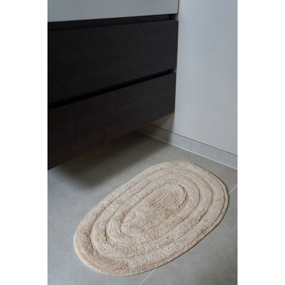Bath mat Oliver - Beige 50 x 80 cm