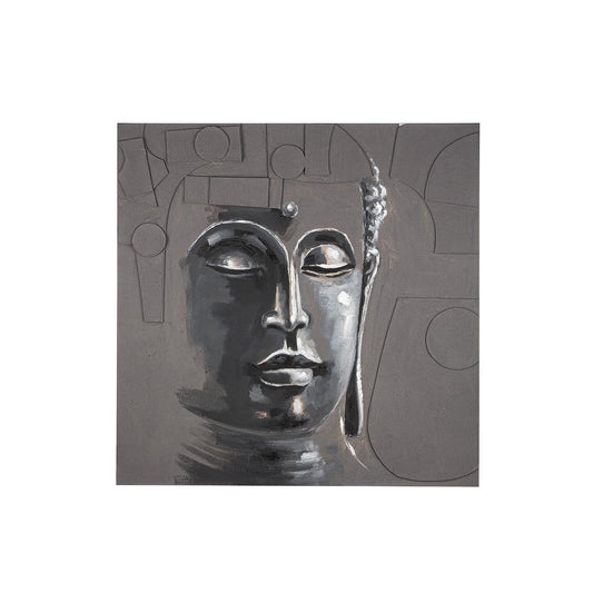 Square picture Buddha H.100 cm