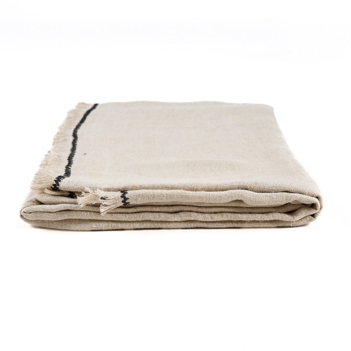 The Tuscany Tablecloth - Natural Black - 150x300