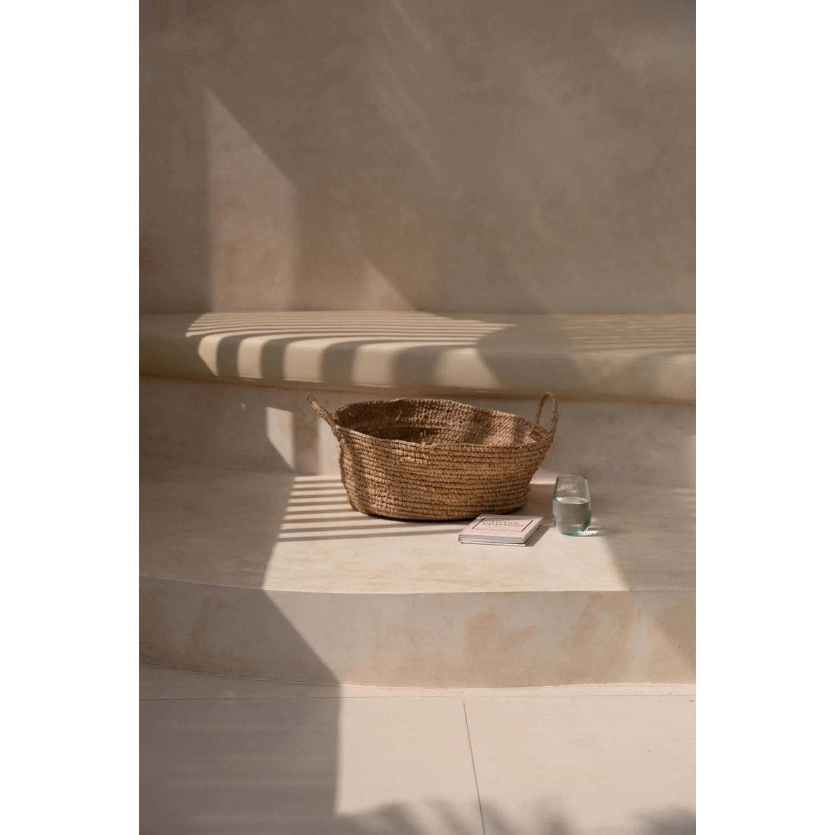 The Raffia Basket Trays - Natural - M