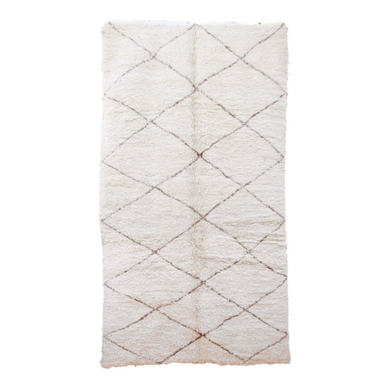 Pure wool Moroccan Berber rug 166 x 310 cm