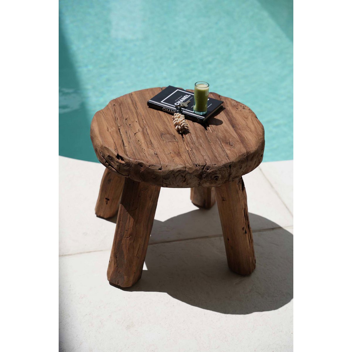 The Marabunta Rustic Side Table - Natural
