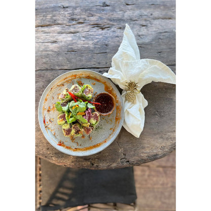 The Pineapple Napkin Ring - Gold