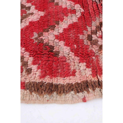 Pure wool Moroccan Berber rug 76 x 163 cm