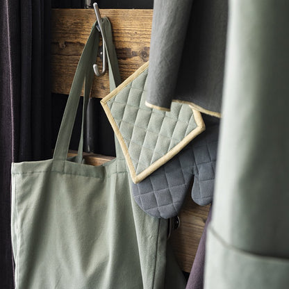 Lot kitchen glove/recycled manee grace matcha 15 x 32