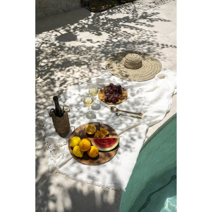 The Linen Tablecloth - White - 150x150
