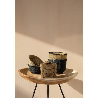 The Beaded Candy Bowl - Black - M