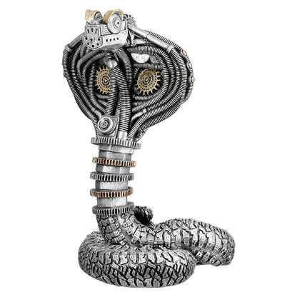 Kobra Steampunk Cobra Figur, H.30.5 cm