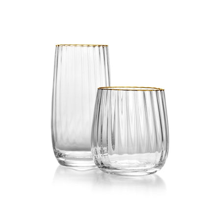 The Golden Rim Highball - Natural Gold