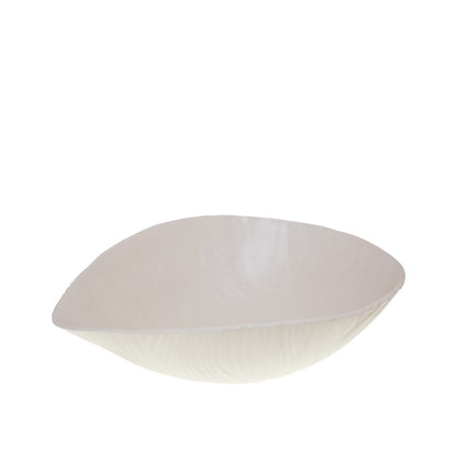 Beige matte bowl 38.5x29x14.5cm