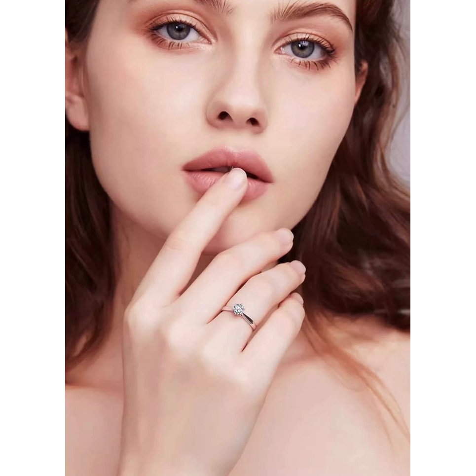 Timeless 6 Claws Solitaire Rings - Moissanite Stone