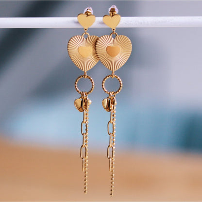 Statement earrings "Love Spark"