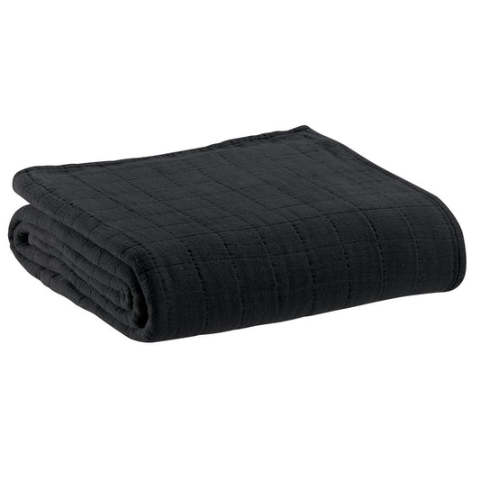 Recycled throw Lisa Black 240 x 260