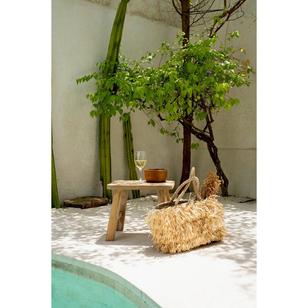 The Teak Root Salad Bowl - S