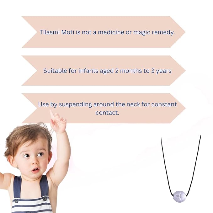 Tilasmi Moti – Teething Relief Pendant for Babies (Pack of 1)