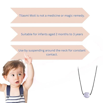 Tilasmi Moti – Teething Relief Pendant for Babies (Pack of 1)