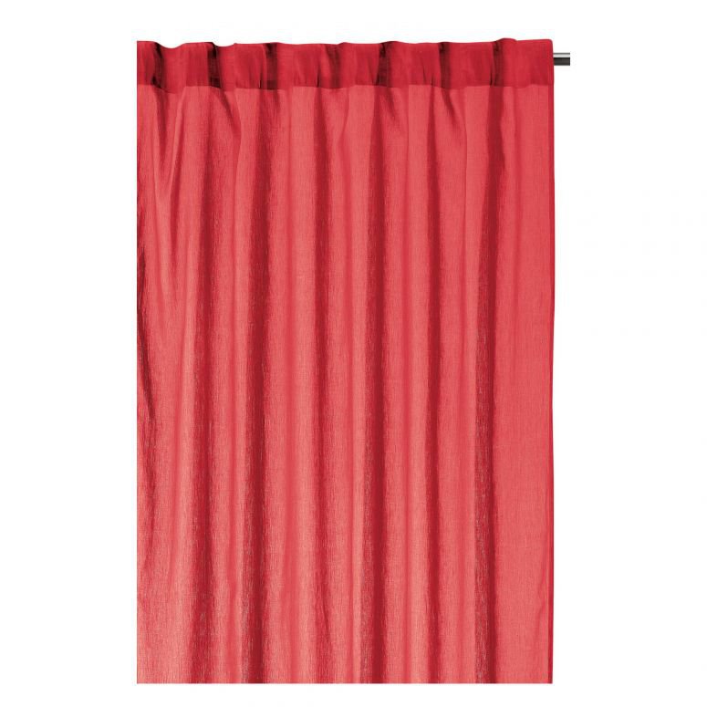 Stonewashed curtain Zeff Currant 140 x 280