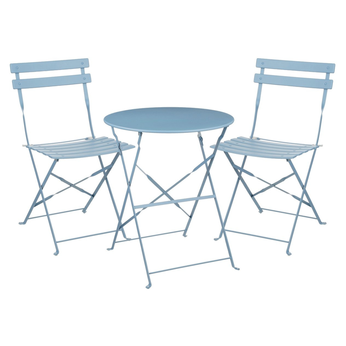 Garden bistro set Laurence Light blue