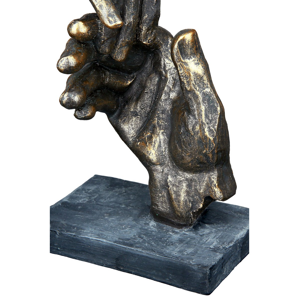 Poly sculpture "Two hands"