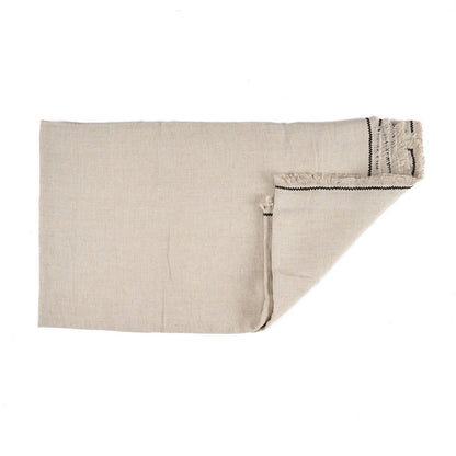 The Tuscany Tablecloth - Natural Black - 150x300
