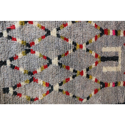 Pure Berber wool hallway rug 81 x 592 cm