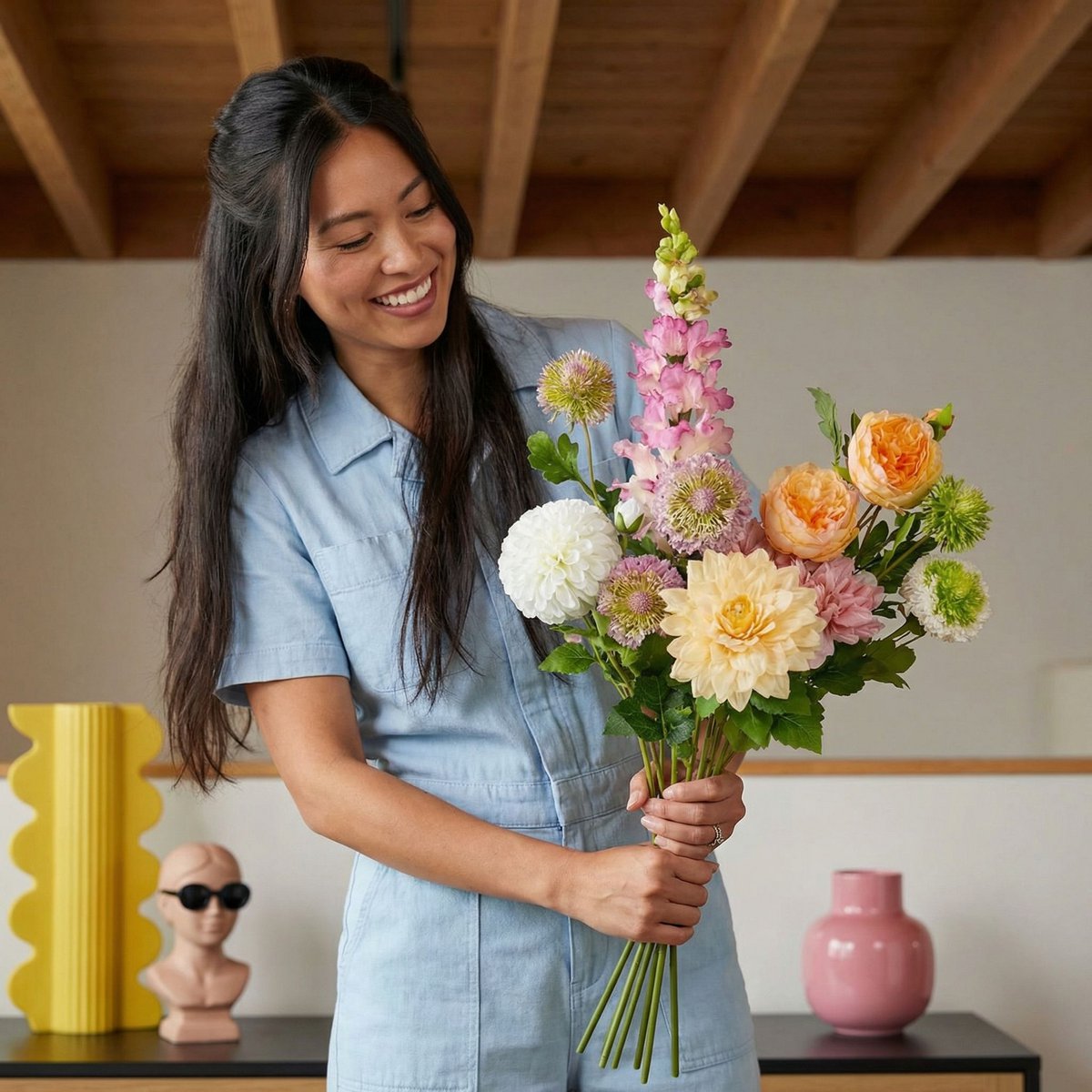Bouquet Jean Multi-coloured