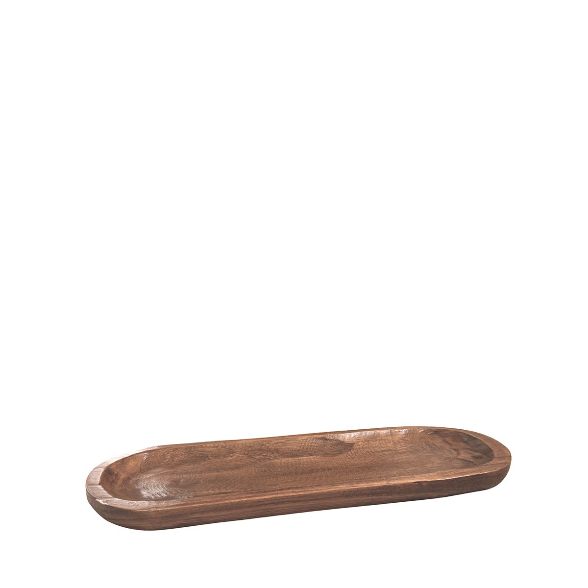 Decorative wooden tray 58x22x4cm