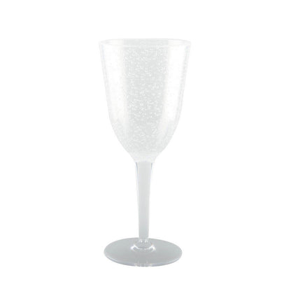 Acrylic bubble wine glasses - Lot of 6