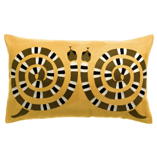 Yoka Mango embroidered cushion 40 x 65